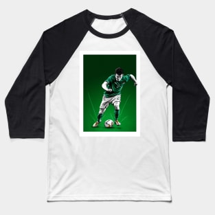 Seamus Coleman - Ireland Artwork Baseball T-Shirt